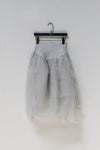 Marc Le Bihan Silk Skirt Six-layer Gauze 25930 Series French Hand-dyed MLB-25930-NUAGE Cloud